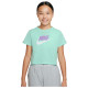 Nike Παιδική κοντομάνικη μπλούζα Sportswear Crop Futura Tee